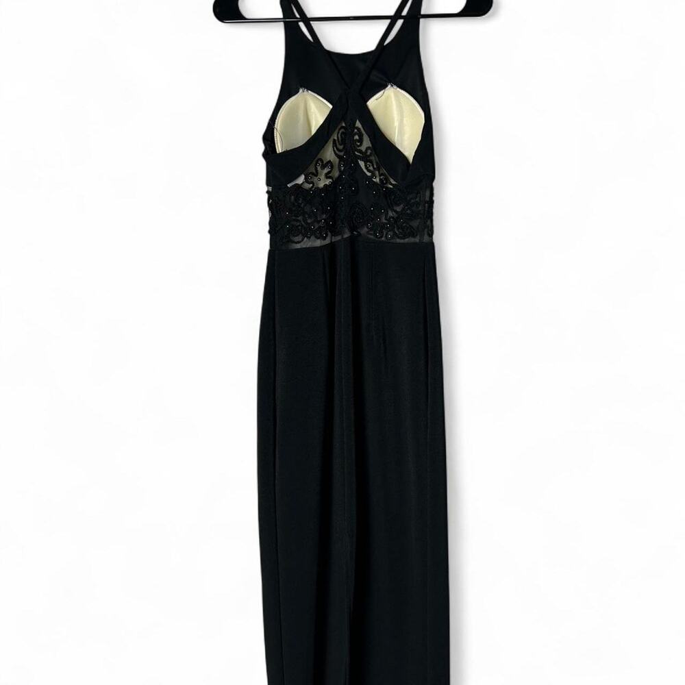 Cache black dress with beaded - Picture 3 of 5